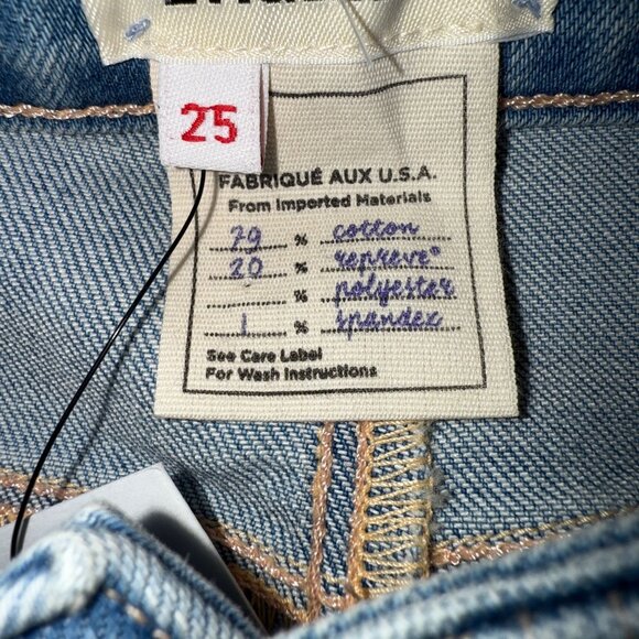 LAgence Womens Skinny Denim Jeans High-Rise Stretch Monique Light Blue Size 25 - Picture 7 of 7